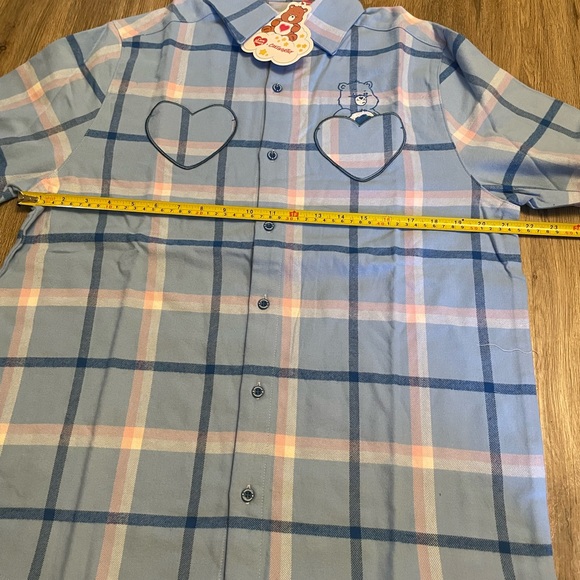 Cakeworthy x Carebears Grumpy Bear Flannel - Picture 8 of 9